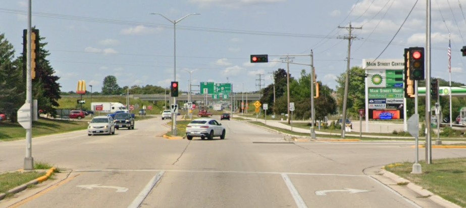 Start on State Rd 60 and head West towards US-45 N