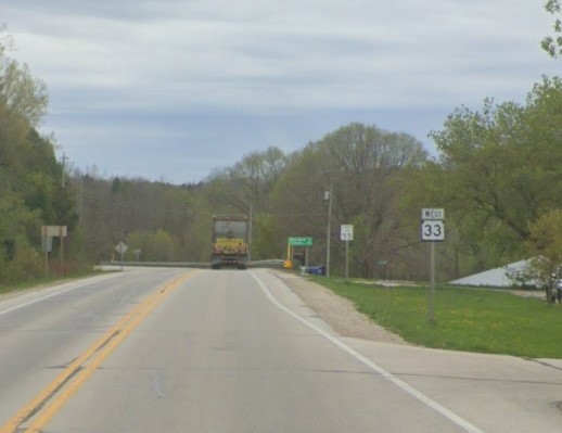 Start by heading West on State Hwy 33